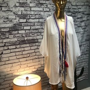 Vintage kimono cover-up
